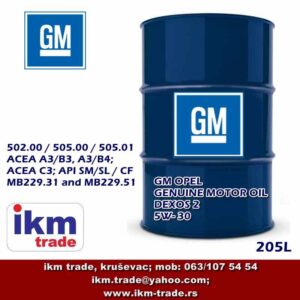 ikm-trade-gm-opel-motor-oil-dexos-2-5w-30-205l