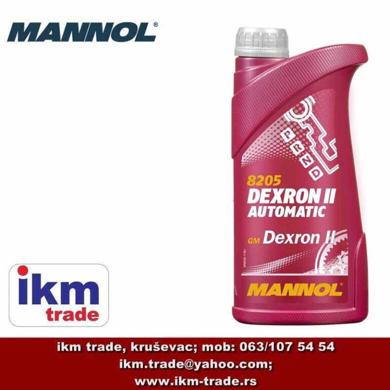 Mannol dexron ii automatic