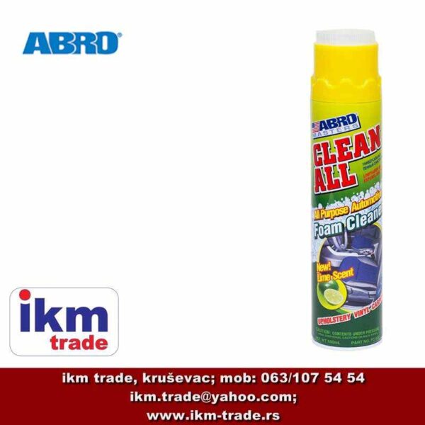 ikm-trade-abro-clean-all-FC-650-univerzalna-pena-za-ciscenje-miris-limete-650ml