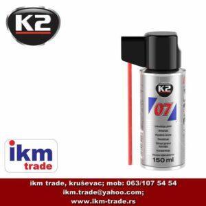 K2 07 univerzalni sintetički sprej 150ml