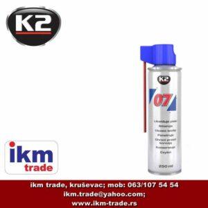 K2 07 univerzalni sintetički sprej 250ml