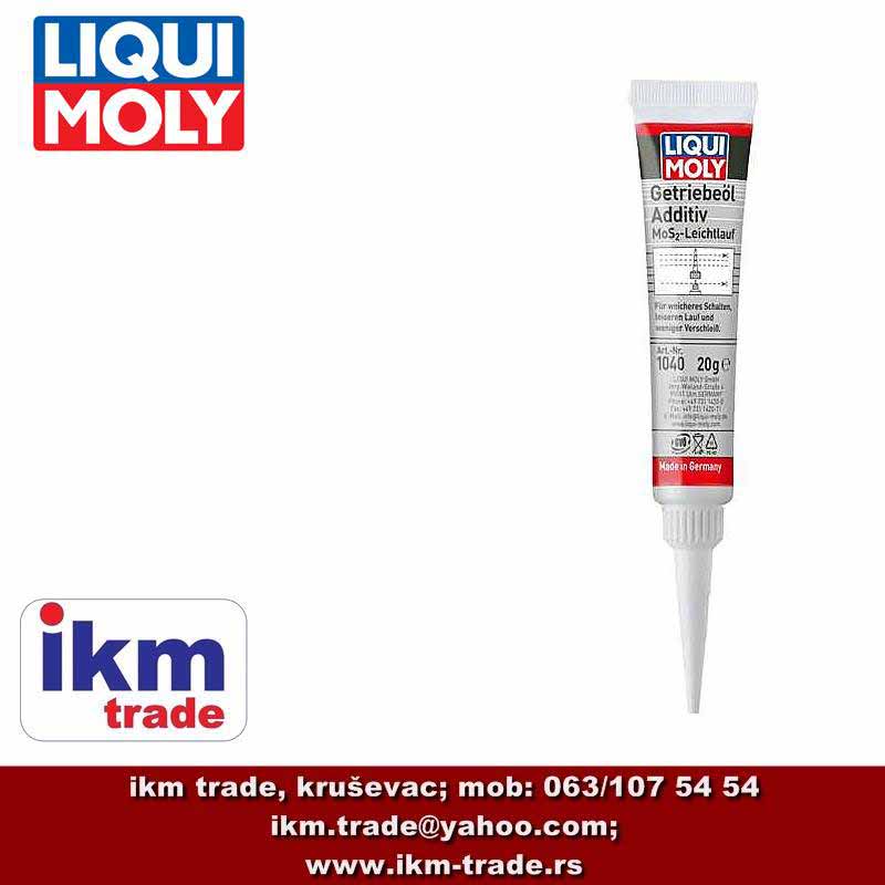 LIQUI MOLY MoS2 aditiv za menjače i diferencijale – zaštita od habanja