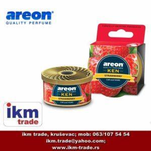Areon Ken Strawberry mirisna konzerva jagoda osveživač za auto i prostor