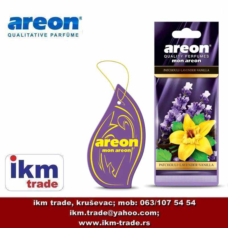 AREON MON Patchouli Lavender & Vanilla mirisna jelkica za automobil