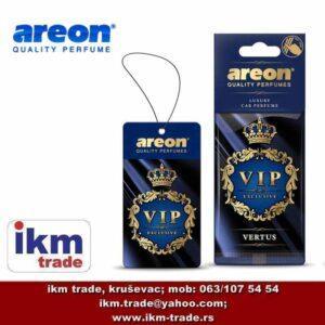 Mirisna jelkica AREON VIP Exclusive VERTUS sa luksuznim, sofisticiranim mirisom izrađenim od francuskih parfemskih esencija.