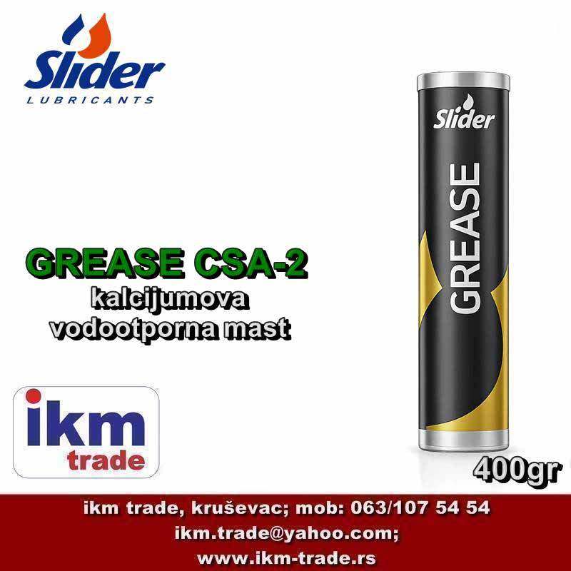 SLIDER CSA-2 kalcijumova mast 400 g eurokartuš