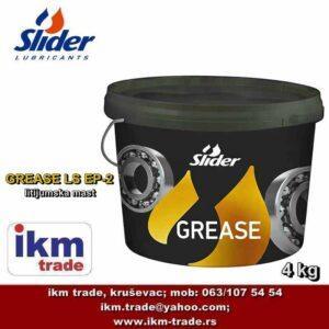 SLIDER LS-2 EP litijumska mast NLGI 2 u pakovanju od 4 kg.