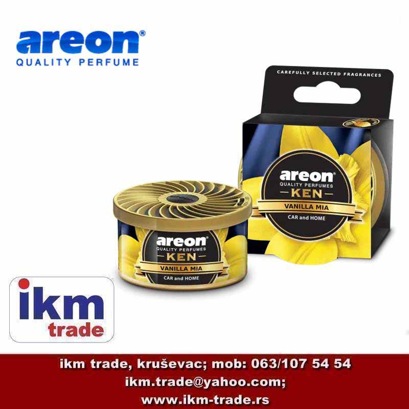Areon Ken Vanilla Mia mirisna konzerva osveživač sa mirisom vanile
