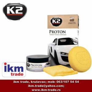 K2 Proton carnauba vosak za auto visokog sjaja i zaštite laka