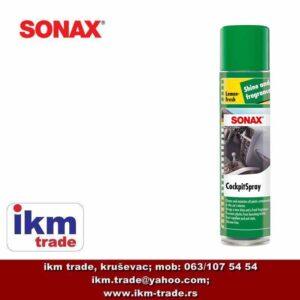 SONAX Cockpit Sprej Limun 400ml za plastiku u automobilu