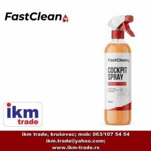 Fast Clean Kokpit sprej 750ml za čišćenje i zaštitu enterijera vozila