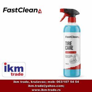 FAST CLEAN Tire Care 750ml za negu, zaštitu i vraćanje duboke crne boje automobilskim gumama