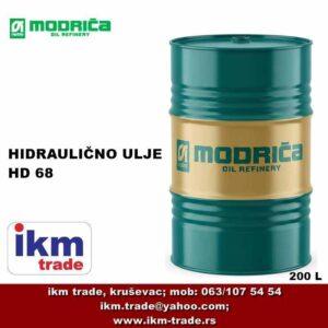 MODRIČA Hidraulično ulje HD 68 200L ISO VG 68